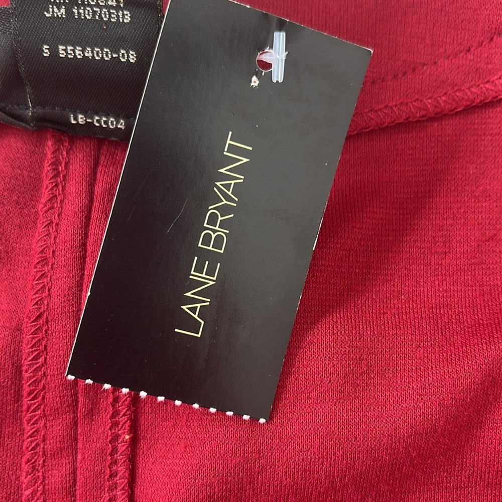 LANE BRYANT Ponte Short-Sleeve Crew-Neck Dress SZ: 14/16 nwt - Picture 13 of 13